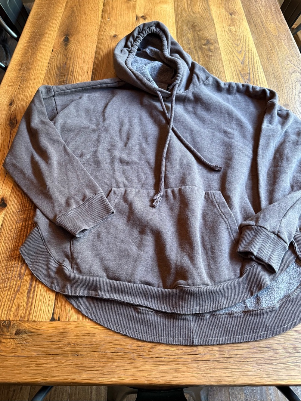 90 Degree By Reflex Women's Brown Pullover Hoodie